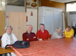 Jeanine, Jacques, Daniel, Nicole et Galinette.