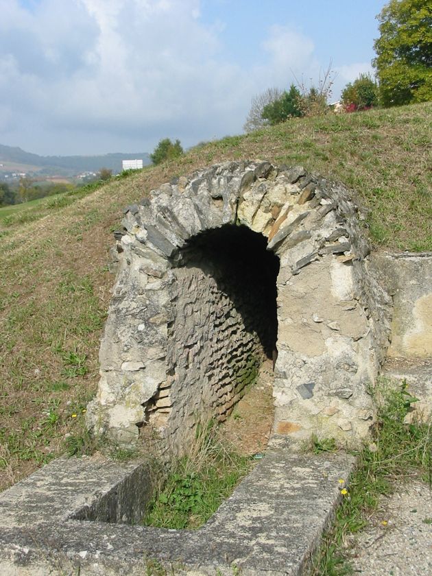 Mornant, pont canal du Mornantet
