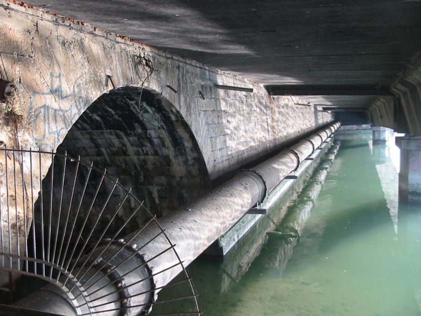 Sur les quais de Vienne