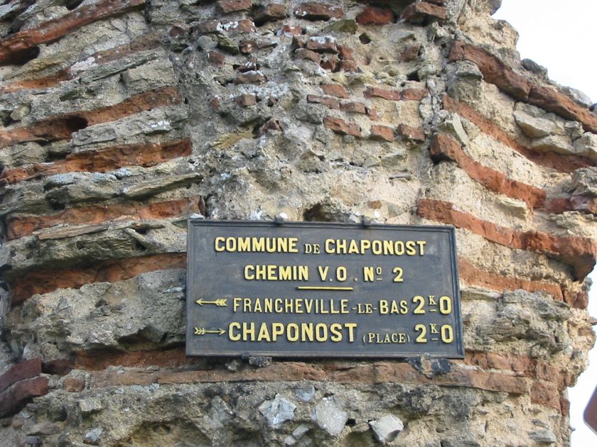 Chaponost, site du Plat de l'air