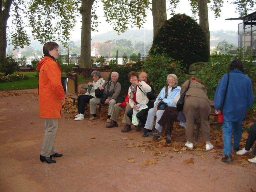 Visite de Vienne, en ville, Magali Servant