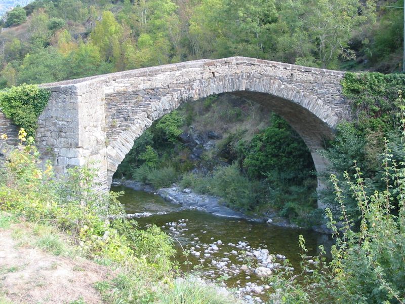 Pont route Florac Tarnon
