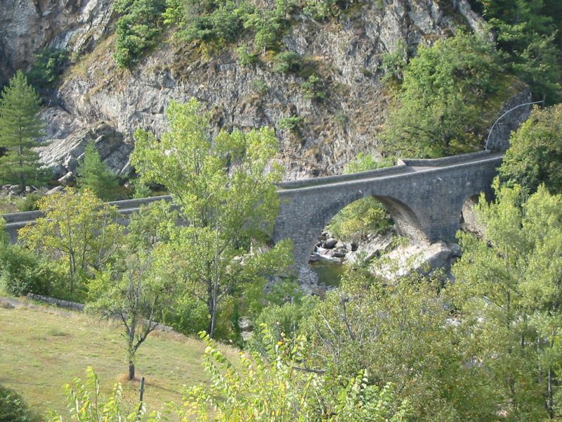 Pont de Sali�®ges apr�®s B�©dou�®s sur le Tarn