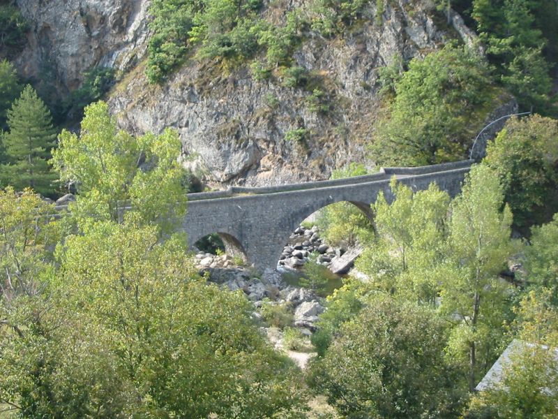 Pont de Sali®ges apr®s B©dou®s sur le Tarn