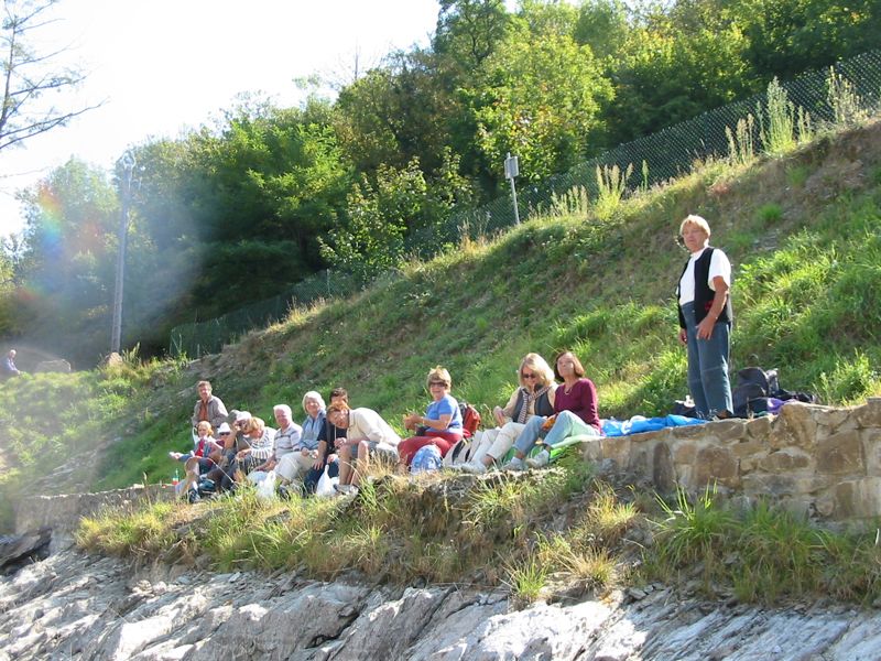 Les Plantiers, pique-nique ruisseau de Borgne