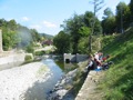 Les Plantiers, pique-nique ruisseau de Borgne