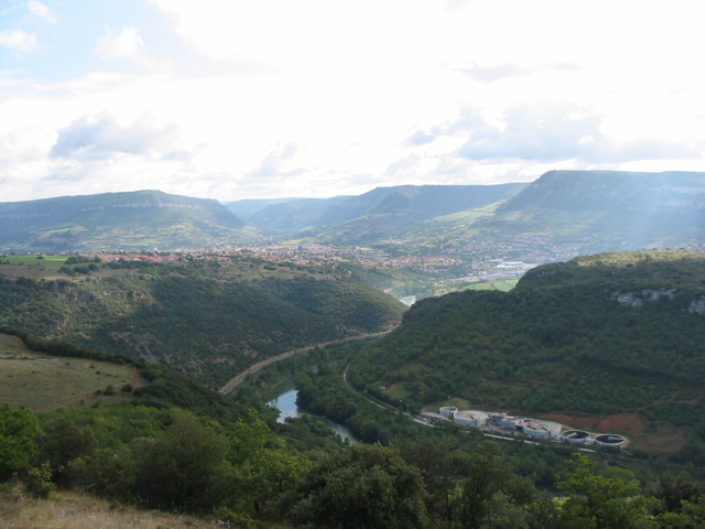 Lundi 18 Viaduc, vue sur Millau