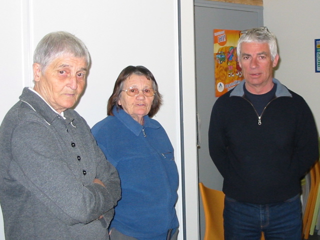 Geo, Misette, Olivier V. PA pause café