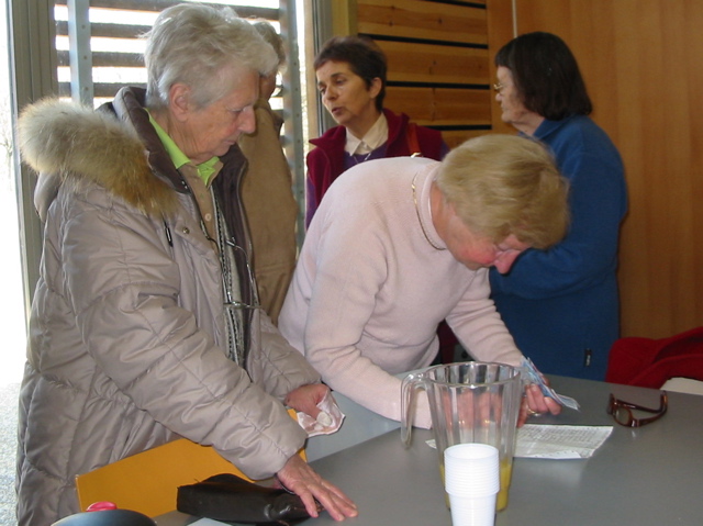 Galinette encaisse le repas
